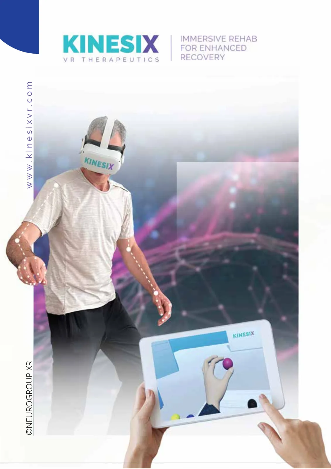 نظام Kinesix VR للتأهيل العصبي بالواقع الافتراضي