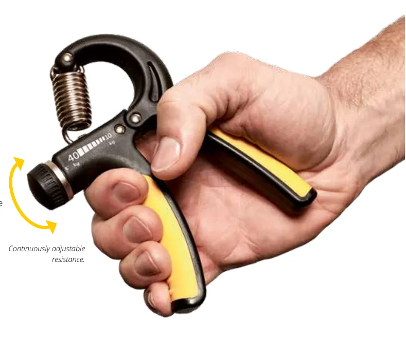 جهاز تقوية اليد PINOFIT® Hand Trainer (قابل للضبط 10-60 كغ)