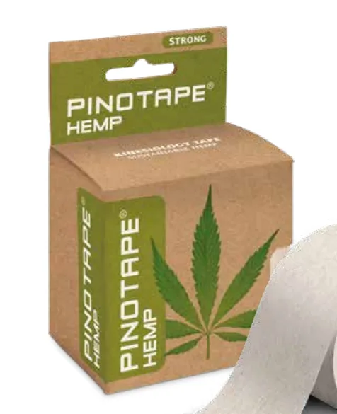 شريط الكينيسيو PINOTAPE® Hemp بألياف القنب