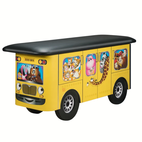 Zoo Bus with Animal Friends